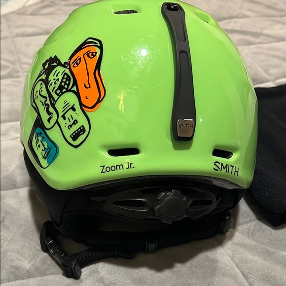 Smith Youth Ski Helmet, lime green - Picture 9 of 9